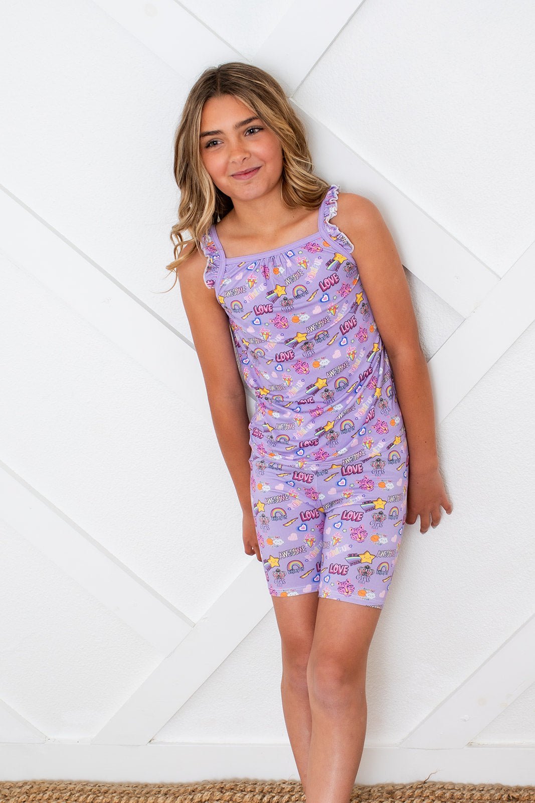 Girl Power Flutter Tank & Shorts