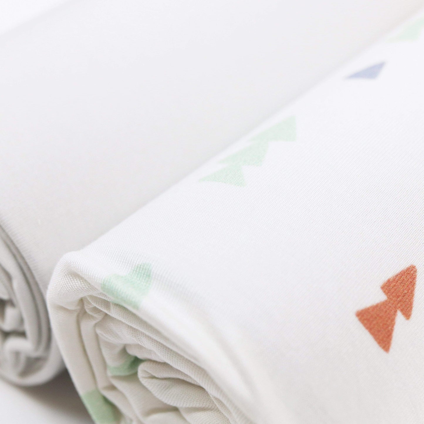 Triangles and Gray 2 PK Swaddle Blanket