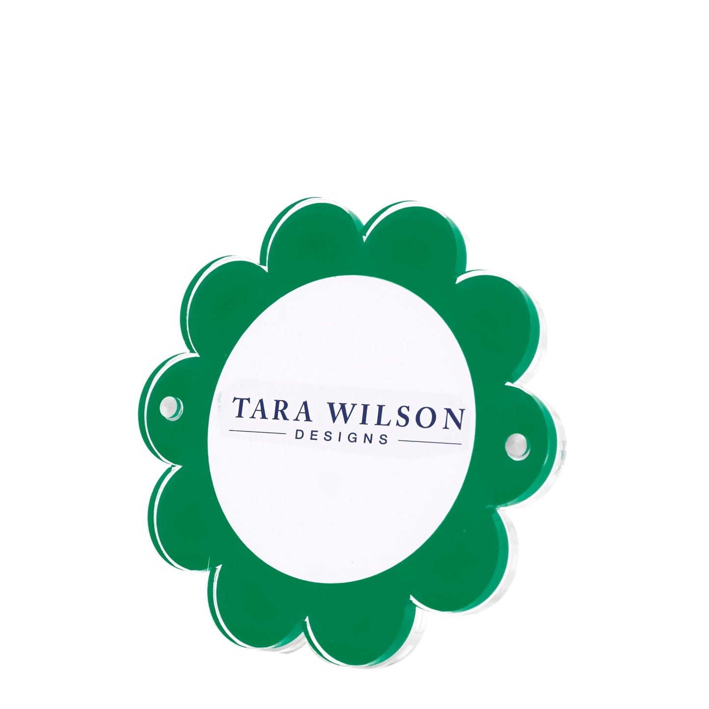 Green Acrylic Daisy Frame
