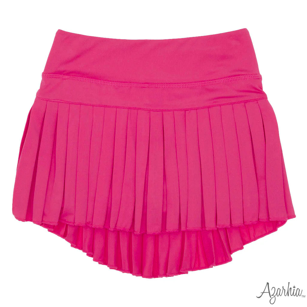 Mini Pleated Skort in Solid Purple