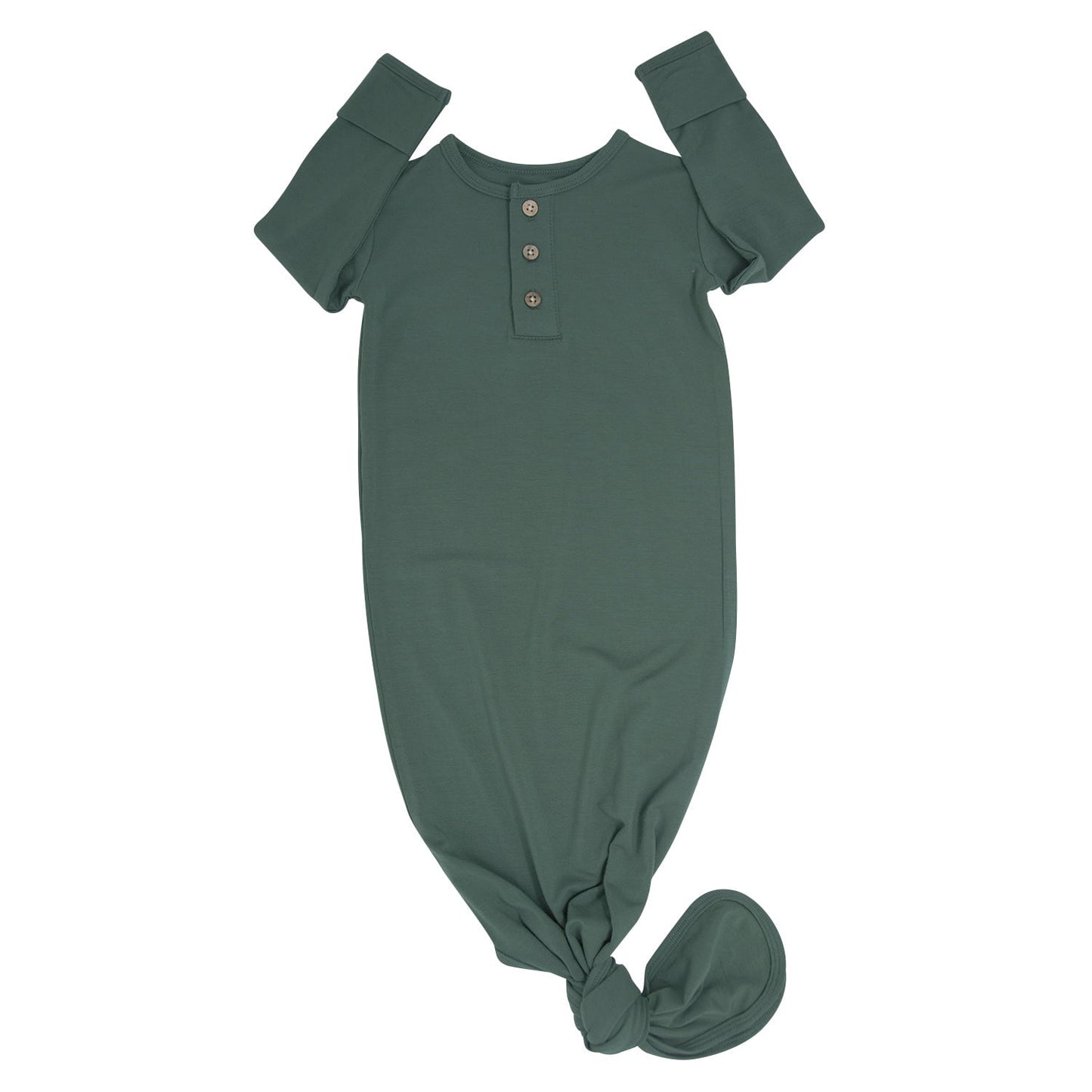 Hunter Green Knotted Gown