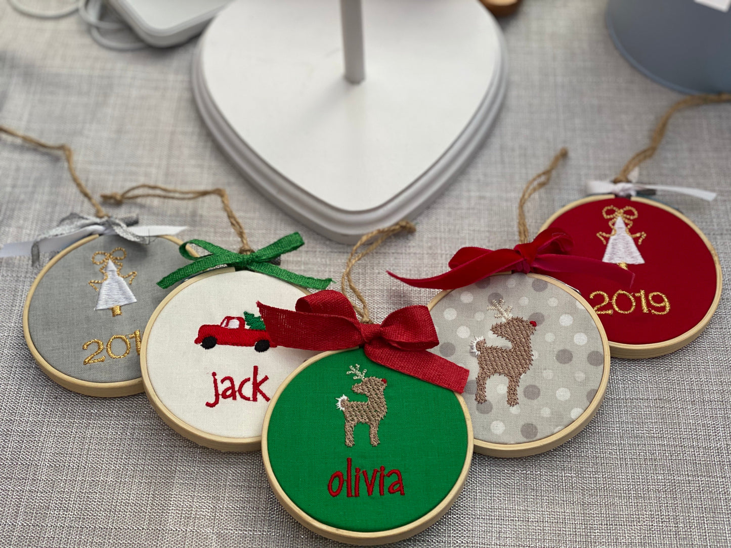 Reindeer Personalized ornament
