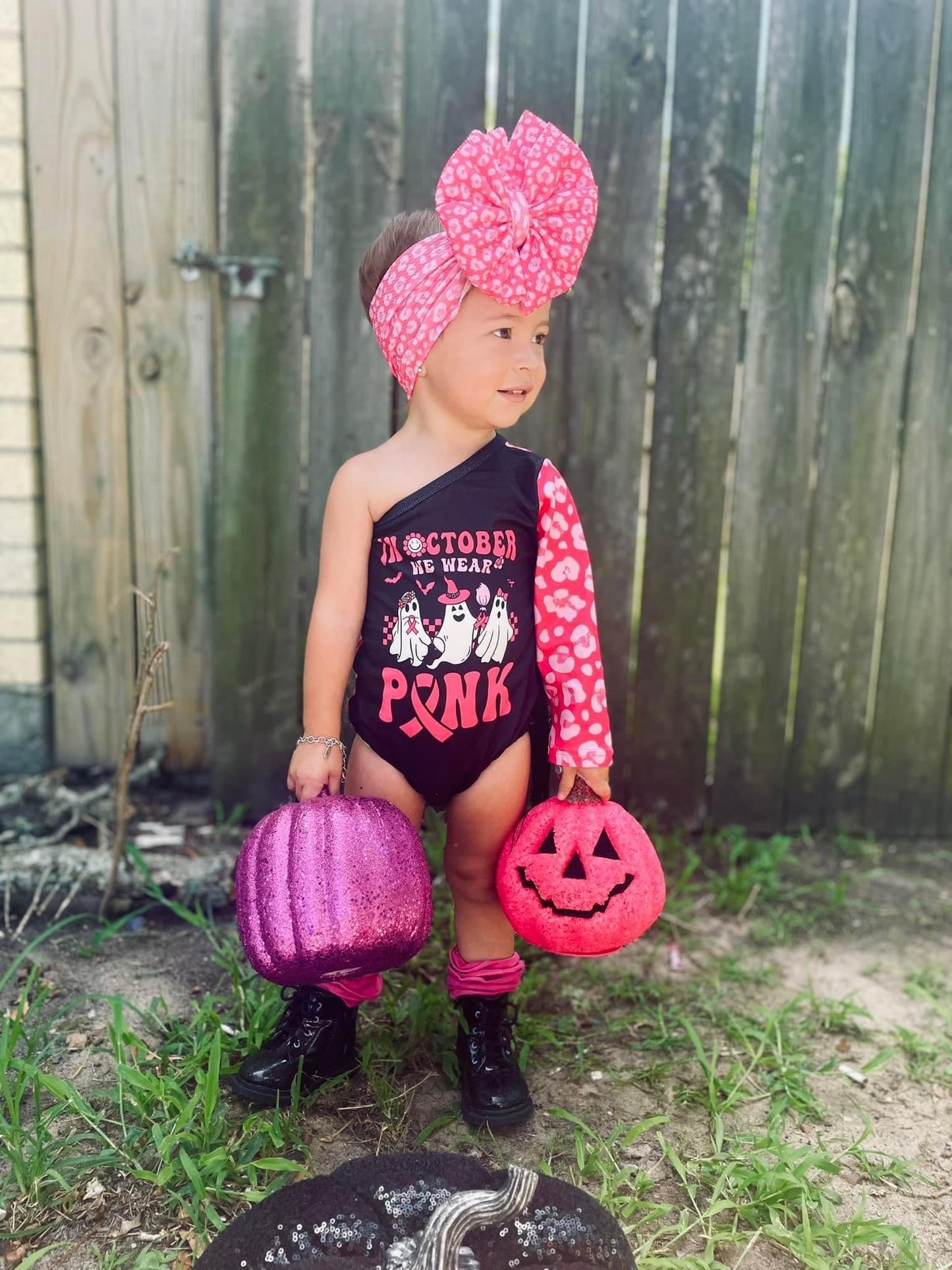 We wear pink fringe leo