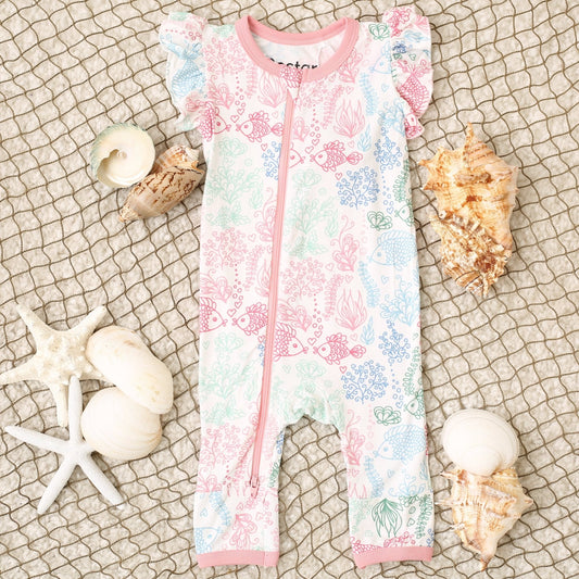 Koi Fish Romper