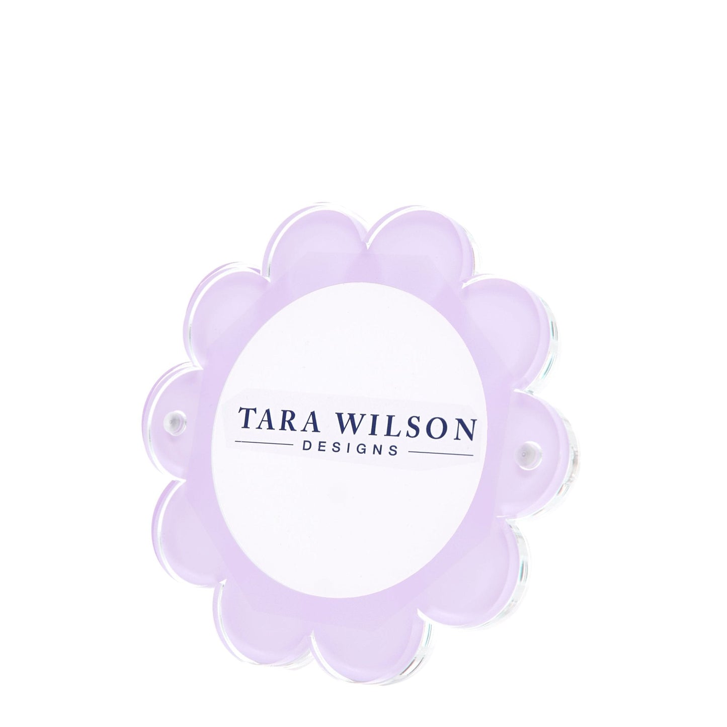 Lavender Acrylic Daisy Frame