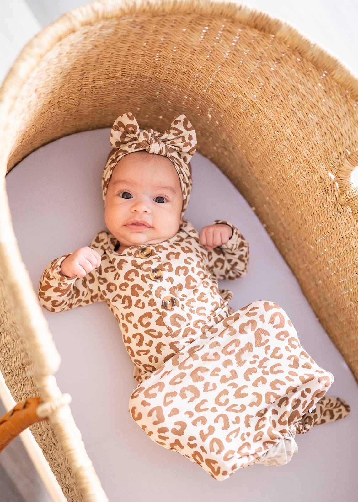 Knotted Headband - Leopard