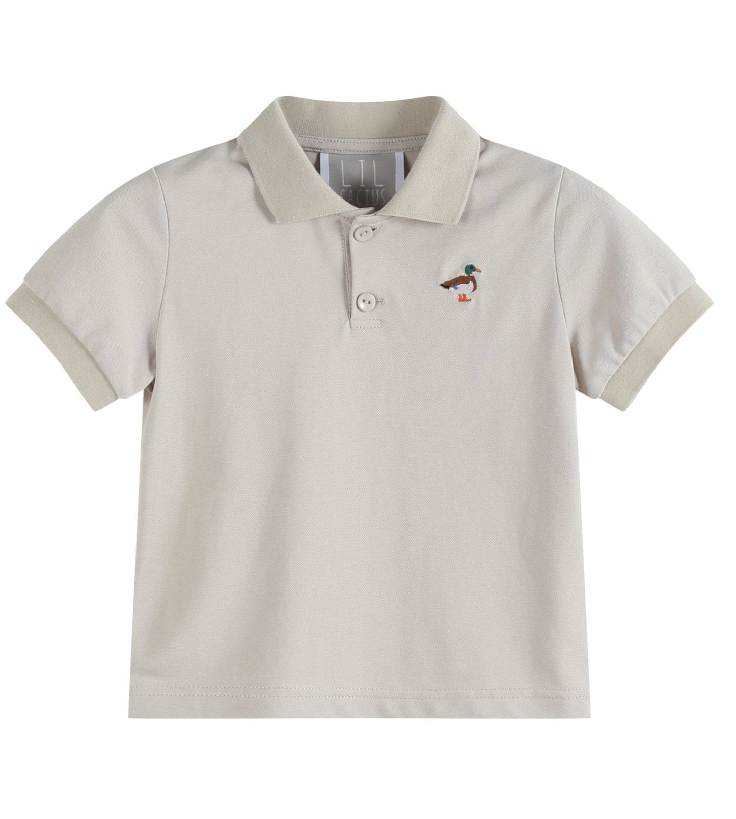 Light Brown Mallard Duck Golf Polo Shirt