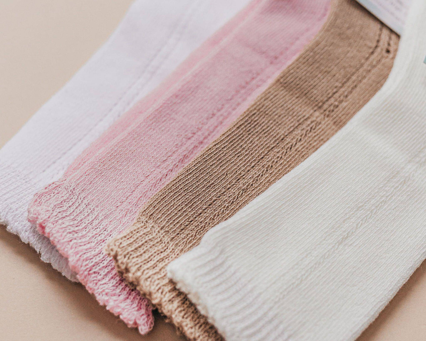 LLB Eyelet Knee High Socks (2 pairs in each order)