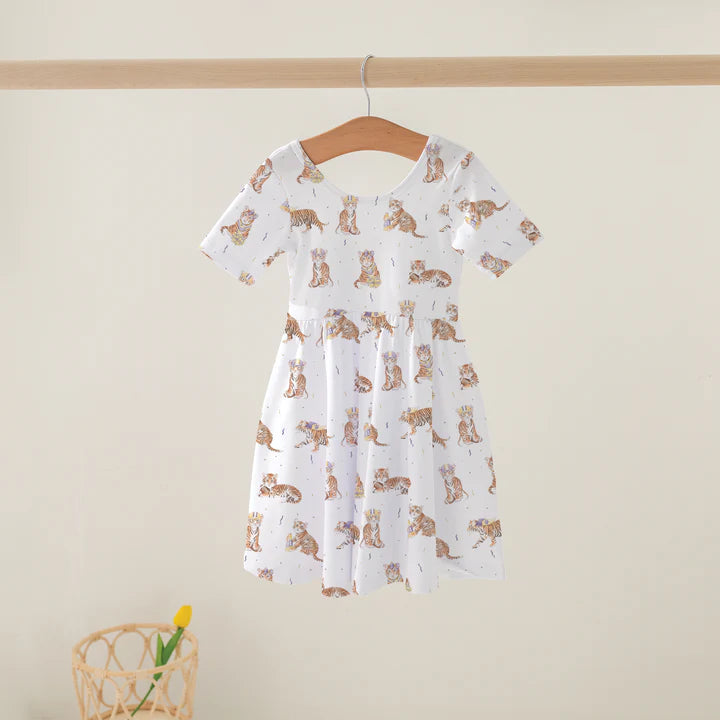 Louisiana's Most Valuable Cub Organic Cotton Twirl Dress