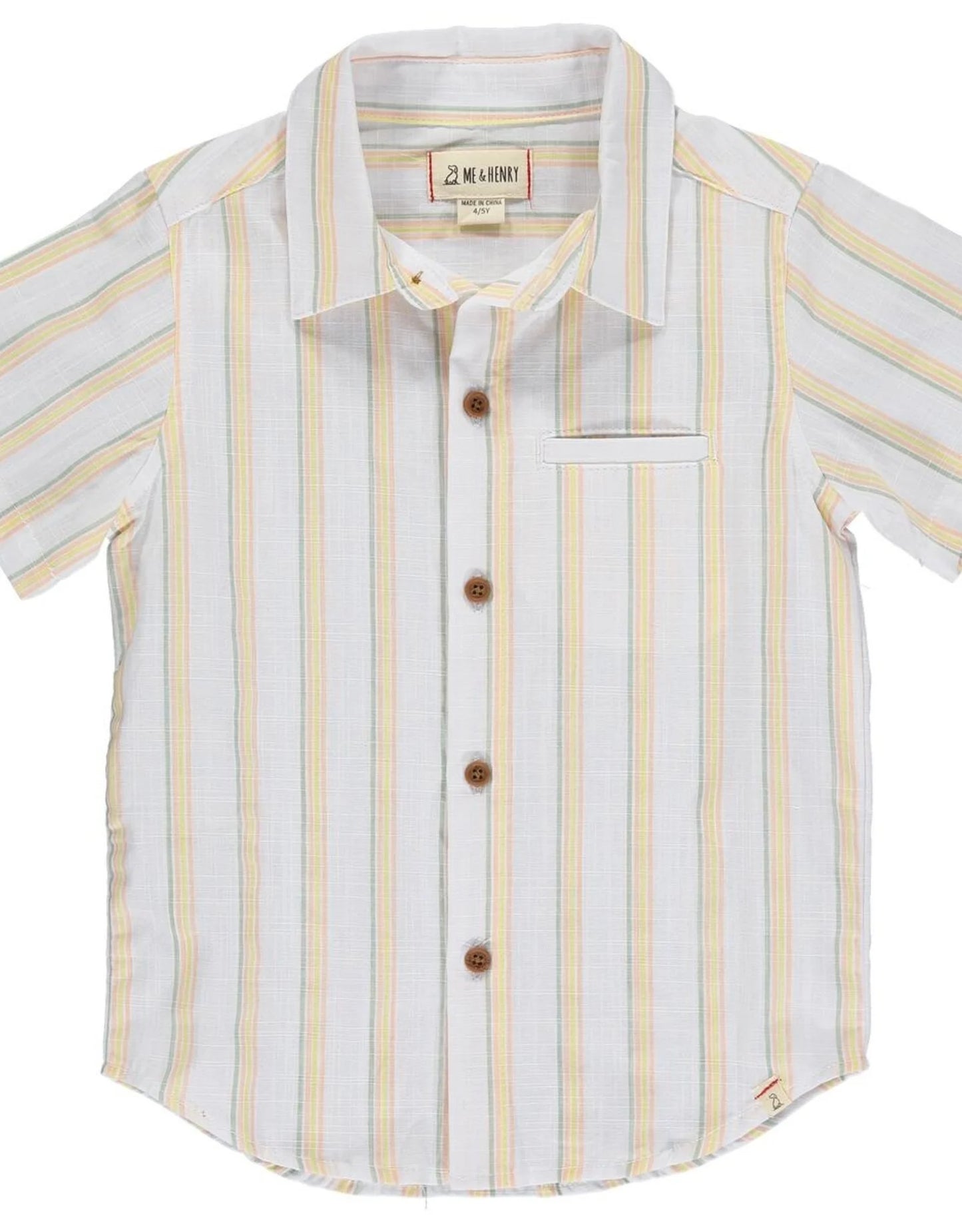 Me & Henry Newport short sleeved shirt
