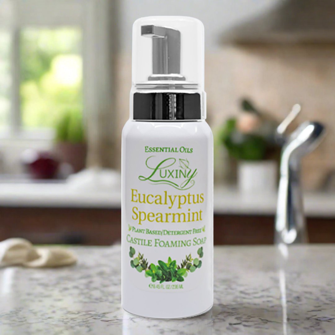 Foaming Hand Soap | Castile Soap | Natural Foaming Soap | Essential Oil Soap | Eucalyptus Spearmint