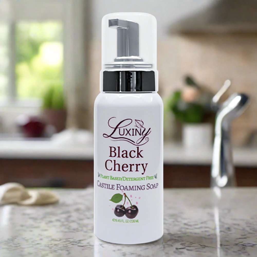 Foaming Hand Soap | Castile Soap | Natural Foaming Soap | Natural Liquid Soap | Black Cherry