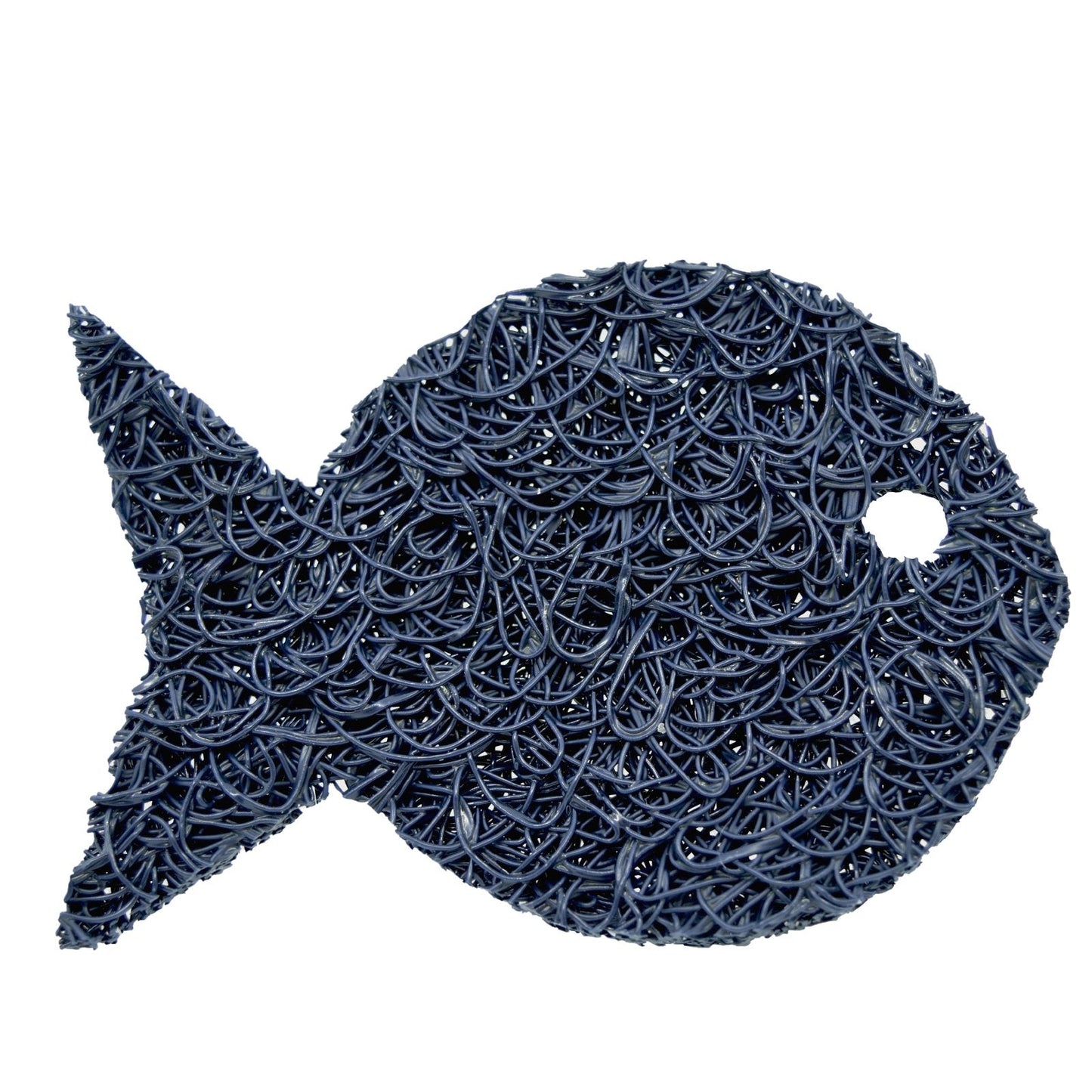 Soap Saver | Soap Rest | Soap Holder | Navy Blue Colored | Fish Soap Saver