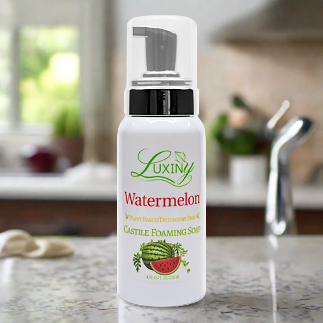 Foaming Hand Soap | Castile Soap | Natural Foaming Soap | Natural Liquid Soap | Watermelon
