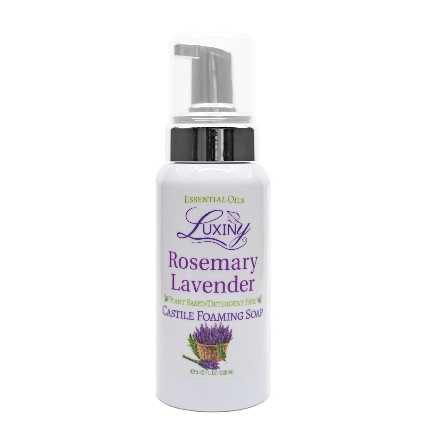 Foaming Hand Soap | Castile Soap | Essential Oil Soap | Natural Liquid Soap | Rosemary Lavender