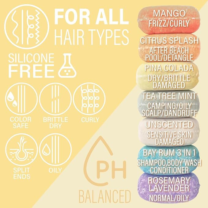 Pina Colada Shampoo Bar - Hydrate
