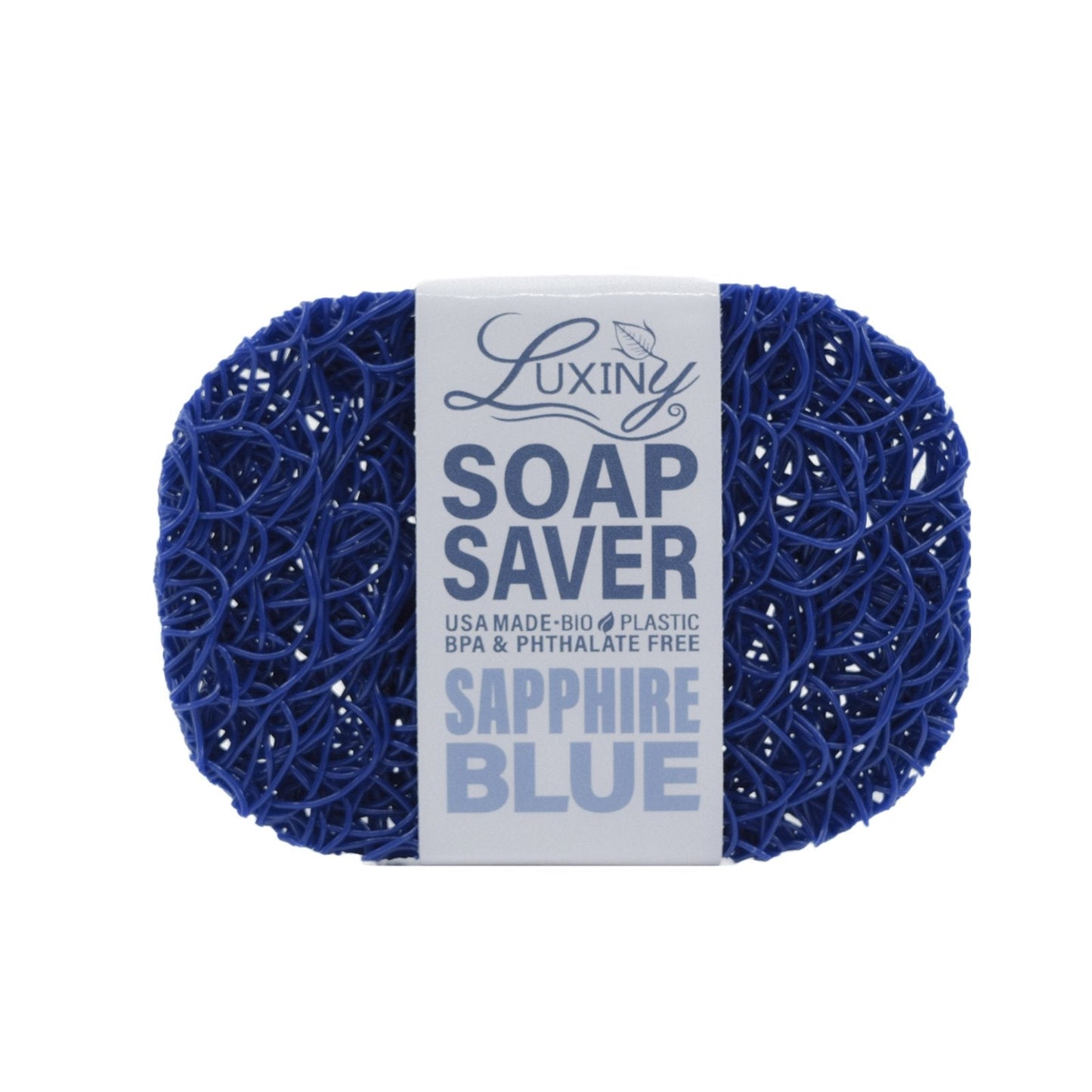 Soap Saver | Soap Rest | Soap Holder | Sapphire Blue Colored | Blue Soap Saver