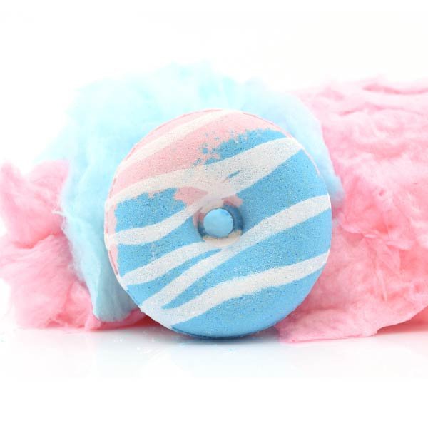 Bath Bombs | Cotton Candy Bath Bomb | Donut Bath Bombs