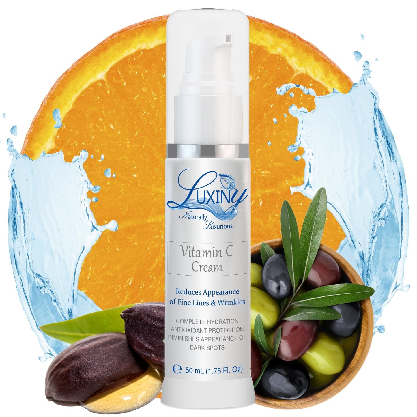 Vitamin C Cream | Facial Moisturizer | Luxiny Skincare | Natural Skincare