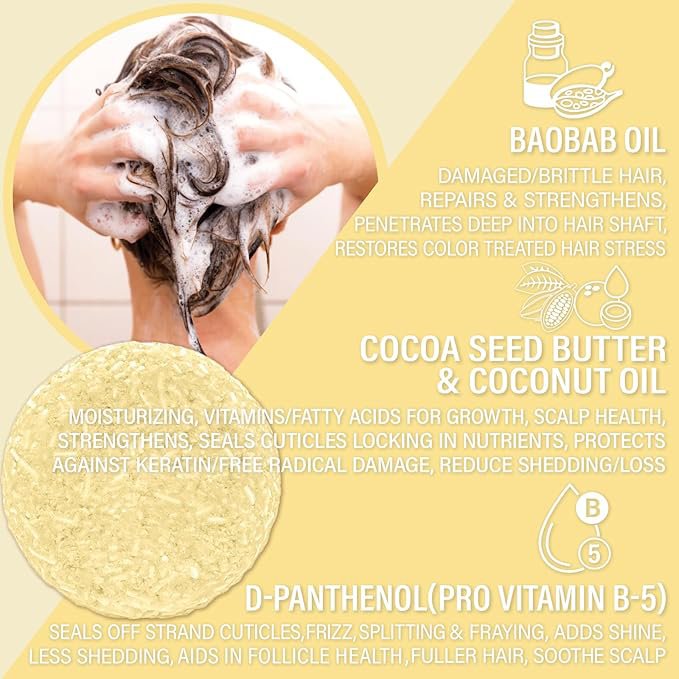 Pina Colada Shampoo Bar - Hydrate