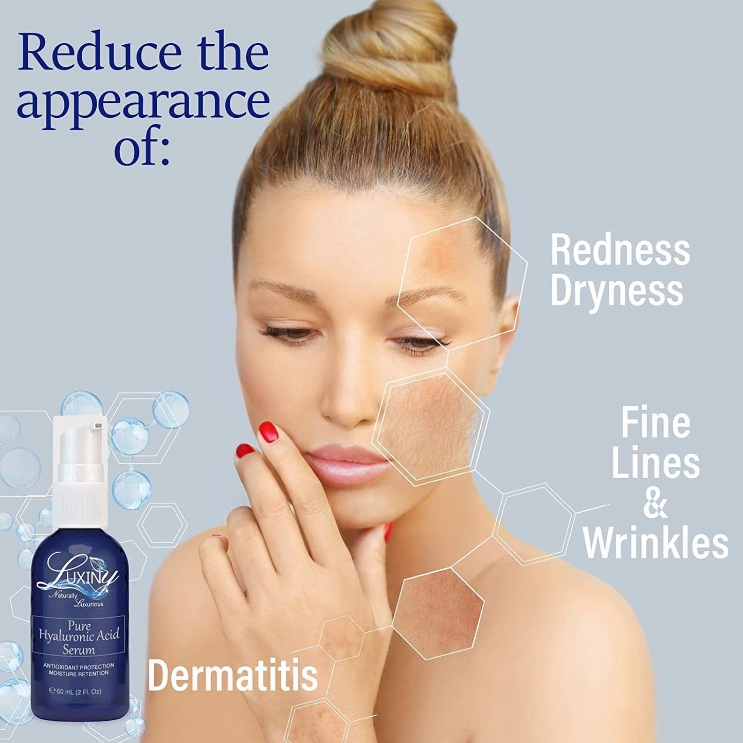 Skin Care Set | Moisturizing Skincare | Deep Cleansing Skincare | Hyaluronic Acid | Vitamin C Cream