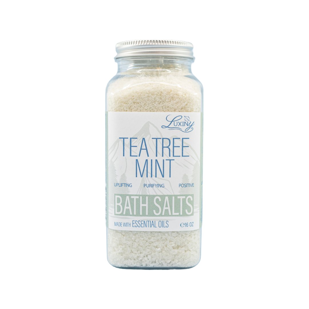 Bath Salts | Tea Tree Mint | Essential Oil | Large