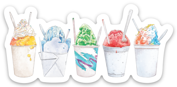 Snoball Die Cut Stickers