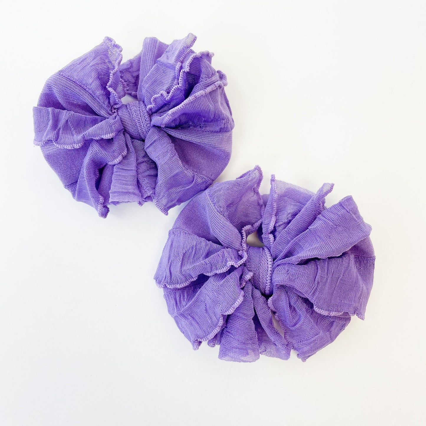 Orchid Ruffle Clip