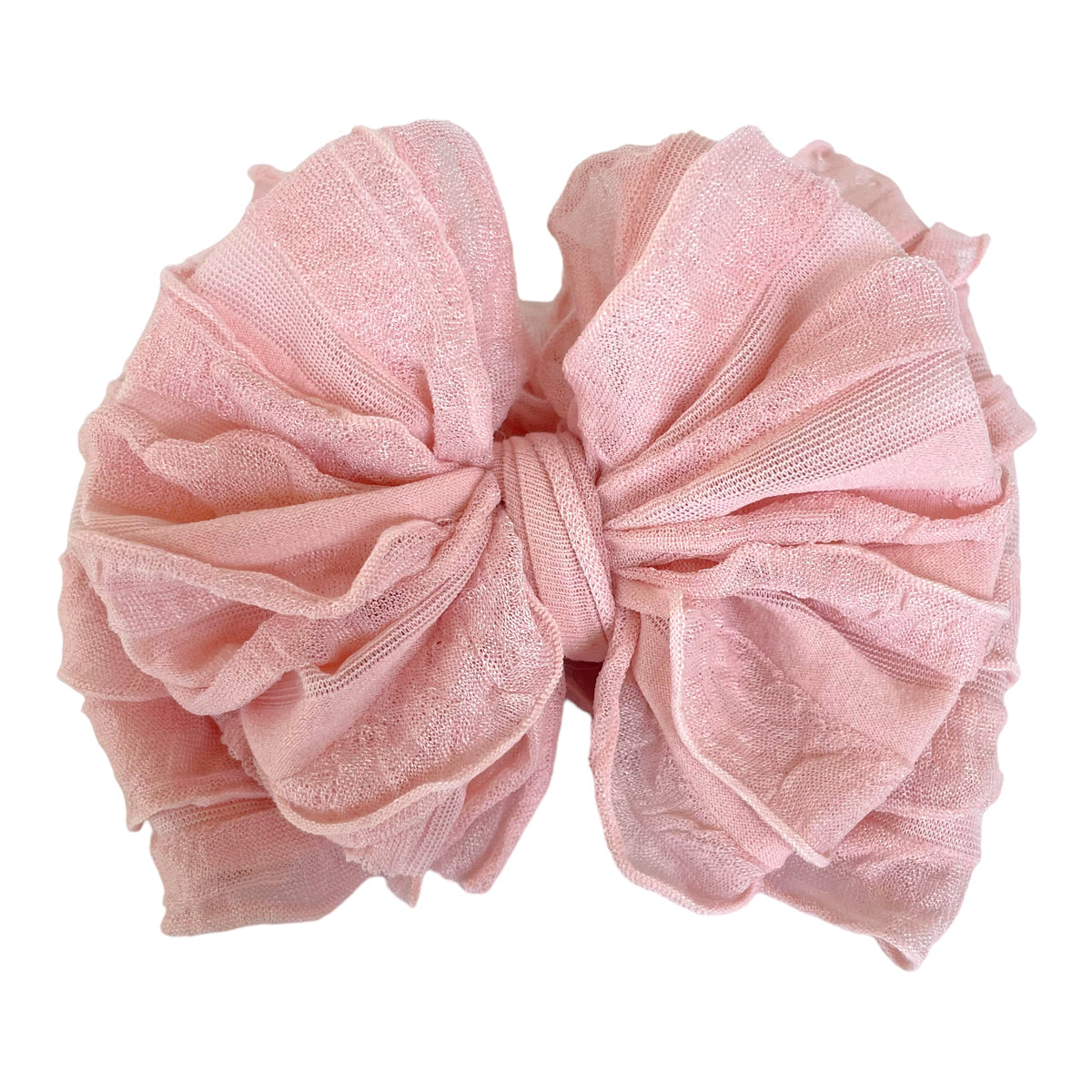 Paris Pink | Signature Ruffled Baby Headband