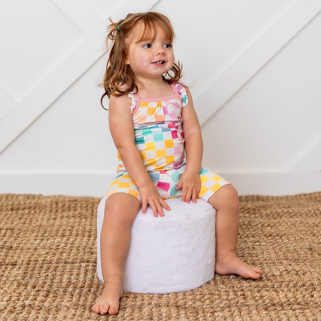 Pastel Checks Flutter PJs