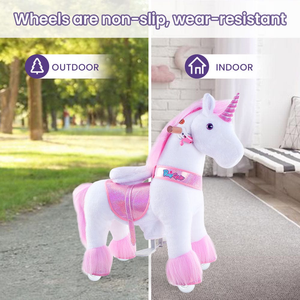 Model U Ride-On Unicorn Age 3-4 Pink