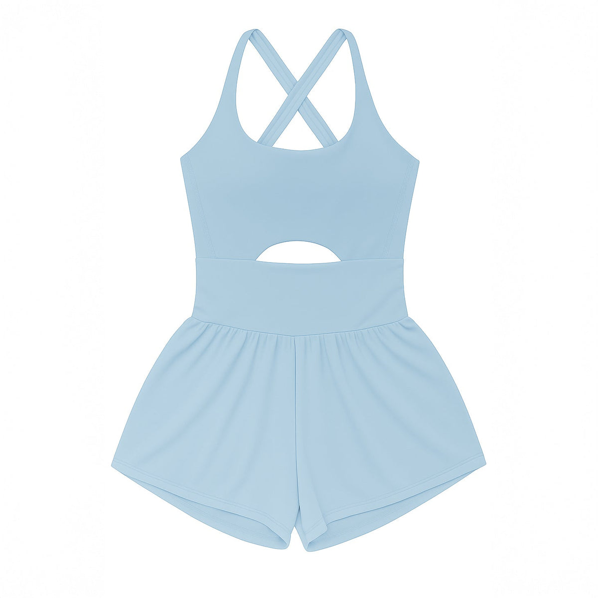 Haddie Romper - Blue