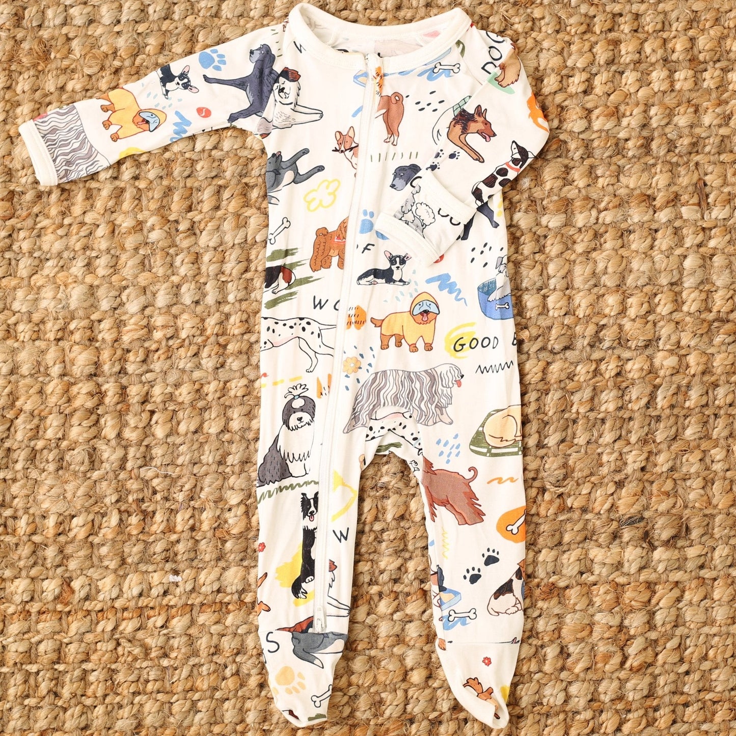 Puppy Pals White Footie