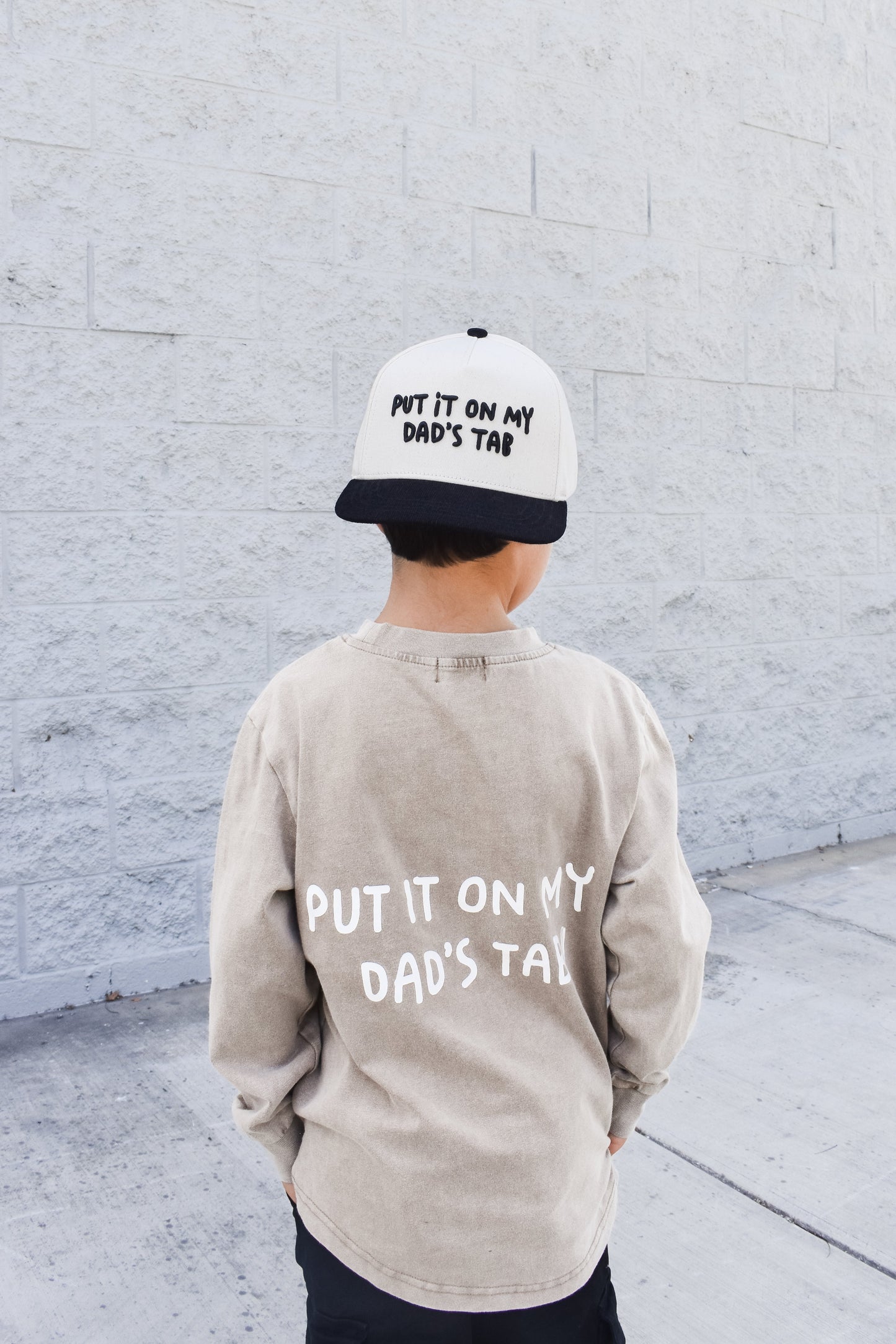 PUT IT ON MY DADS TAB TODDLER SNAPBACK