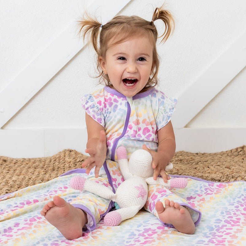 Aurora Flutter Romper