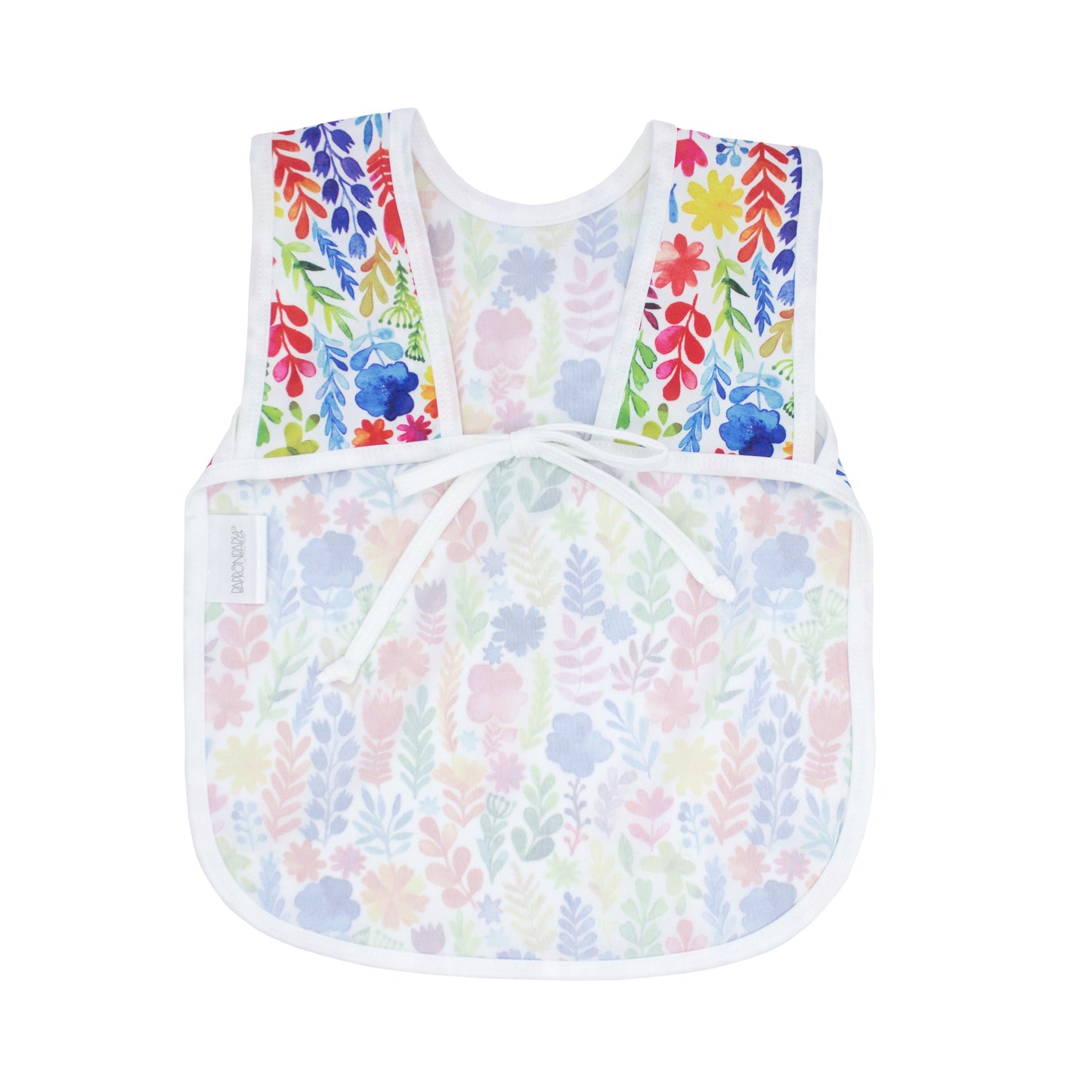 Rainbow Watercolor Floral Bapron
