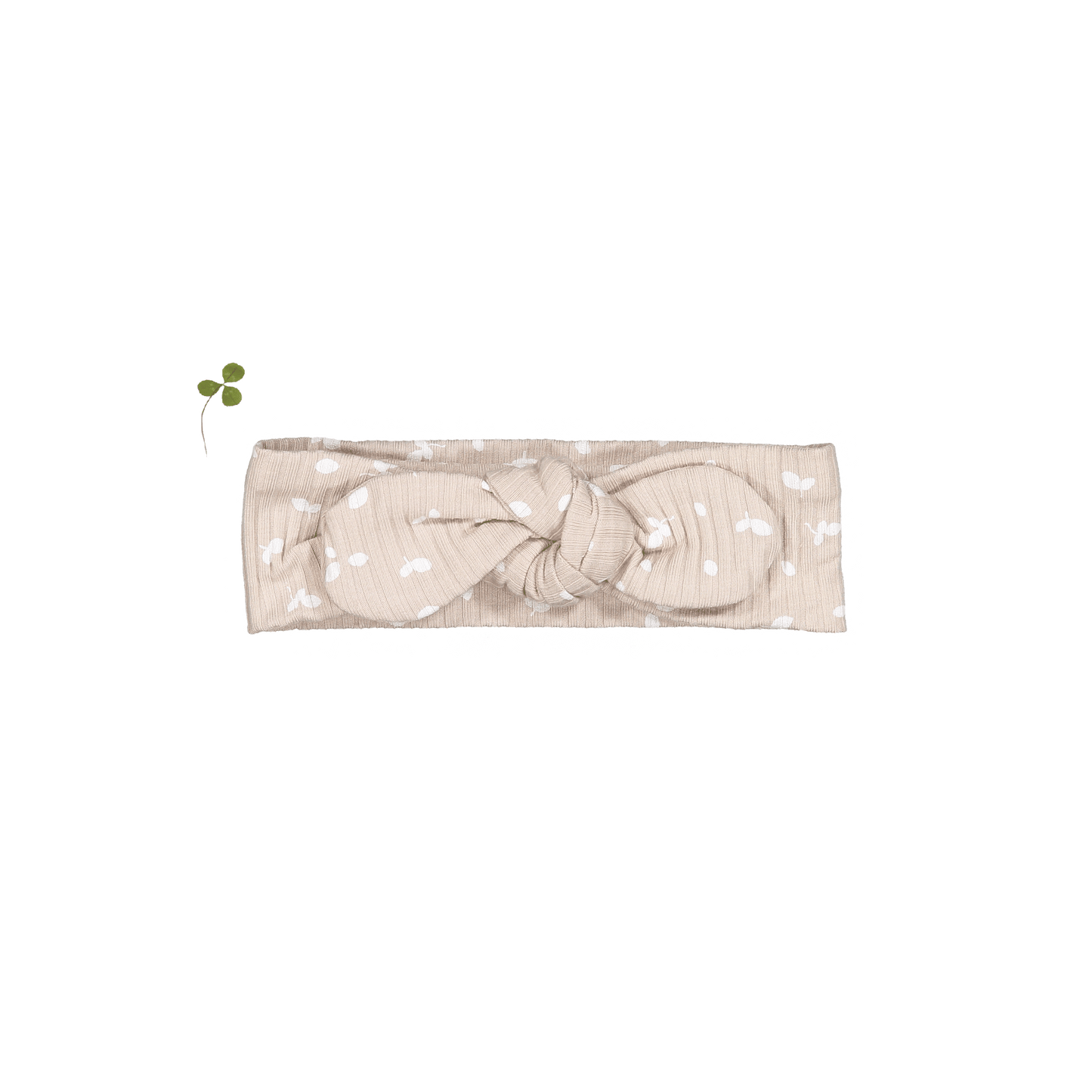 The Printed Headband - Sand Petal