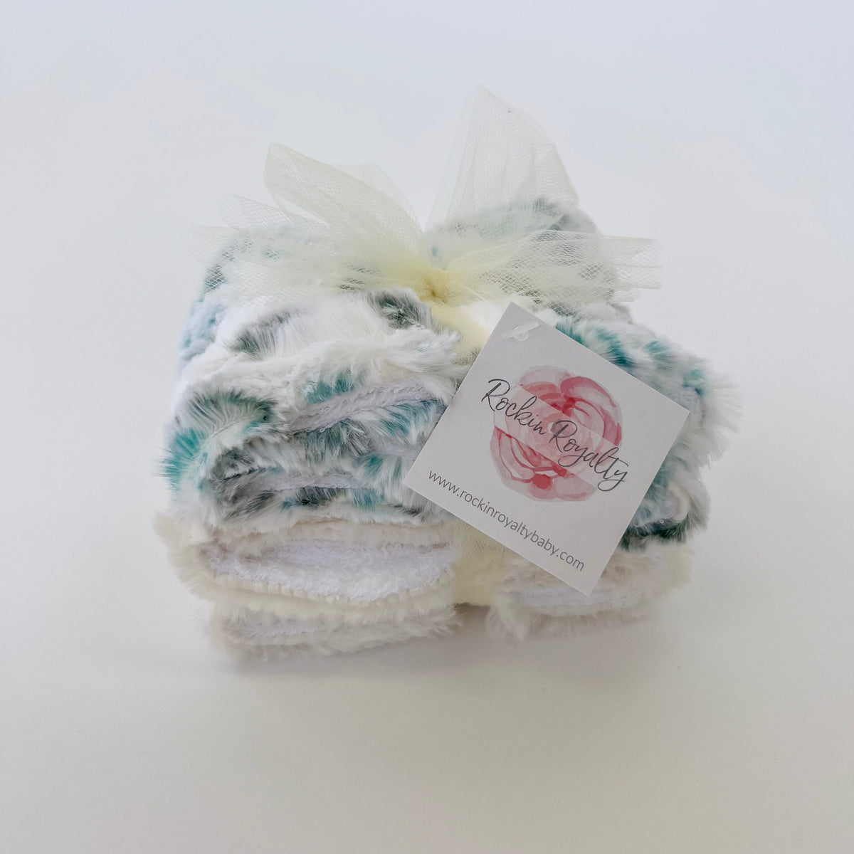 Shoreline Dreams | Luxe Baby Burp Cloth Set of 2