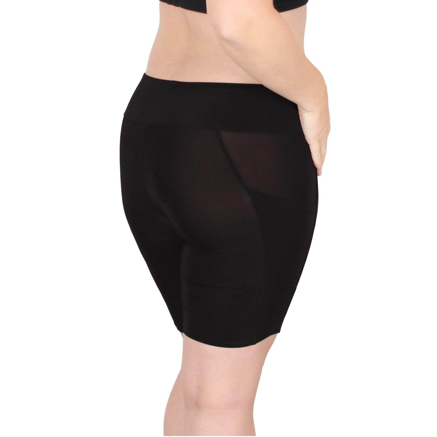 Signature Shortlette Slipshort with 2 Pockets 8" | Black