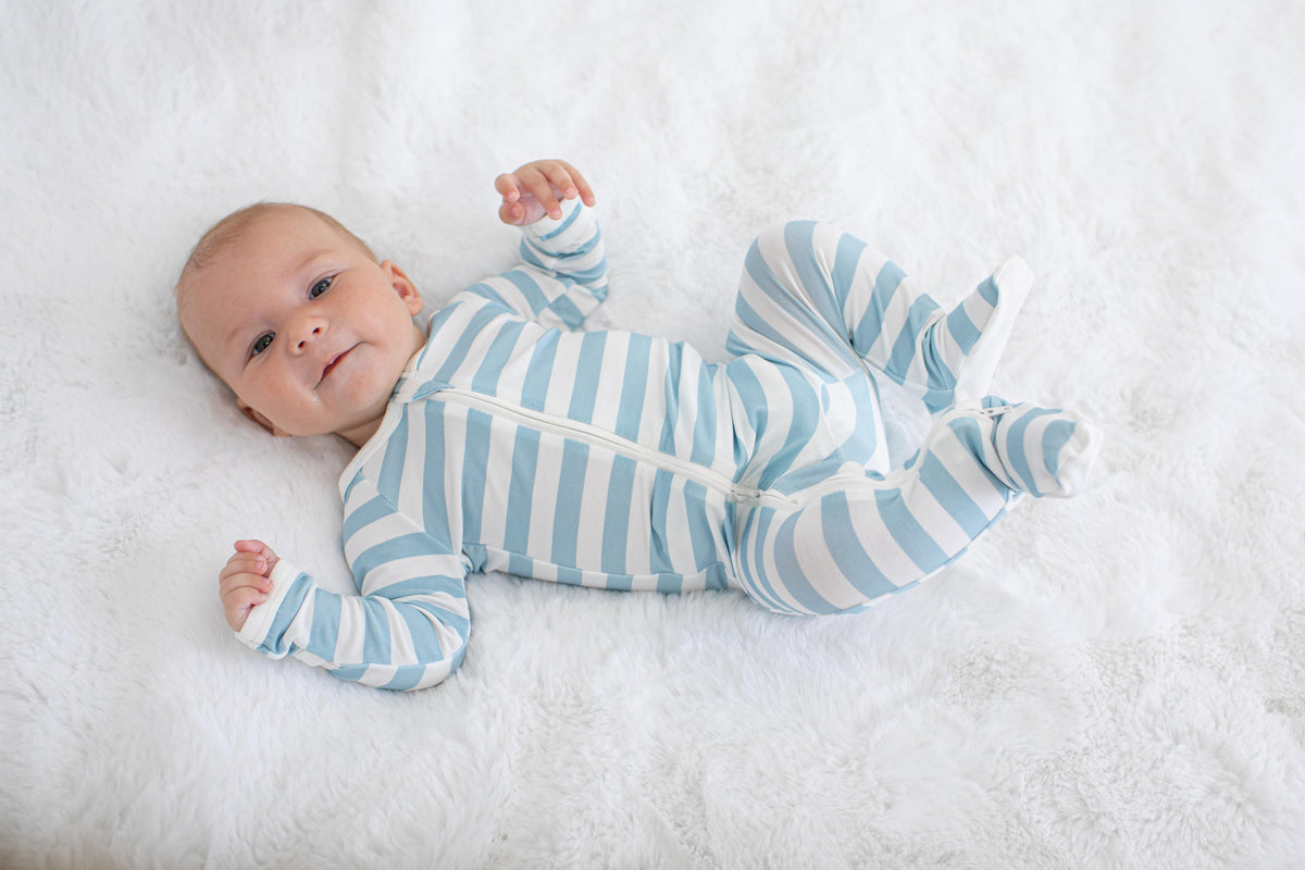 Skye Stripes Footie