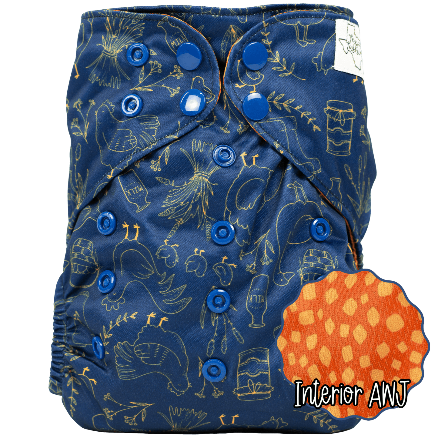 Slim Fit Pocket Cloth Diaper