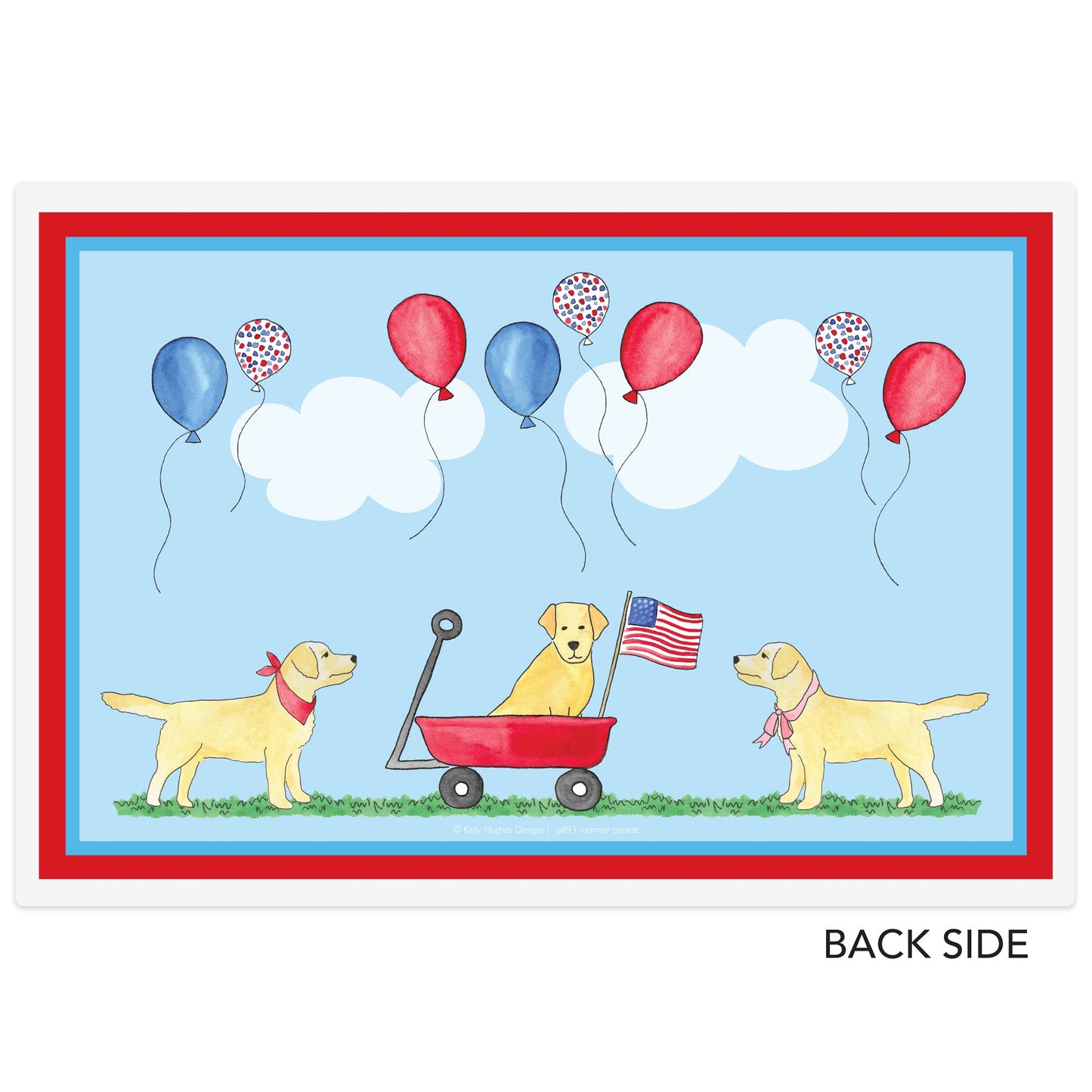 Summer Parade Kids Placemat