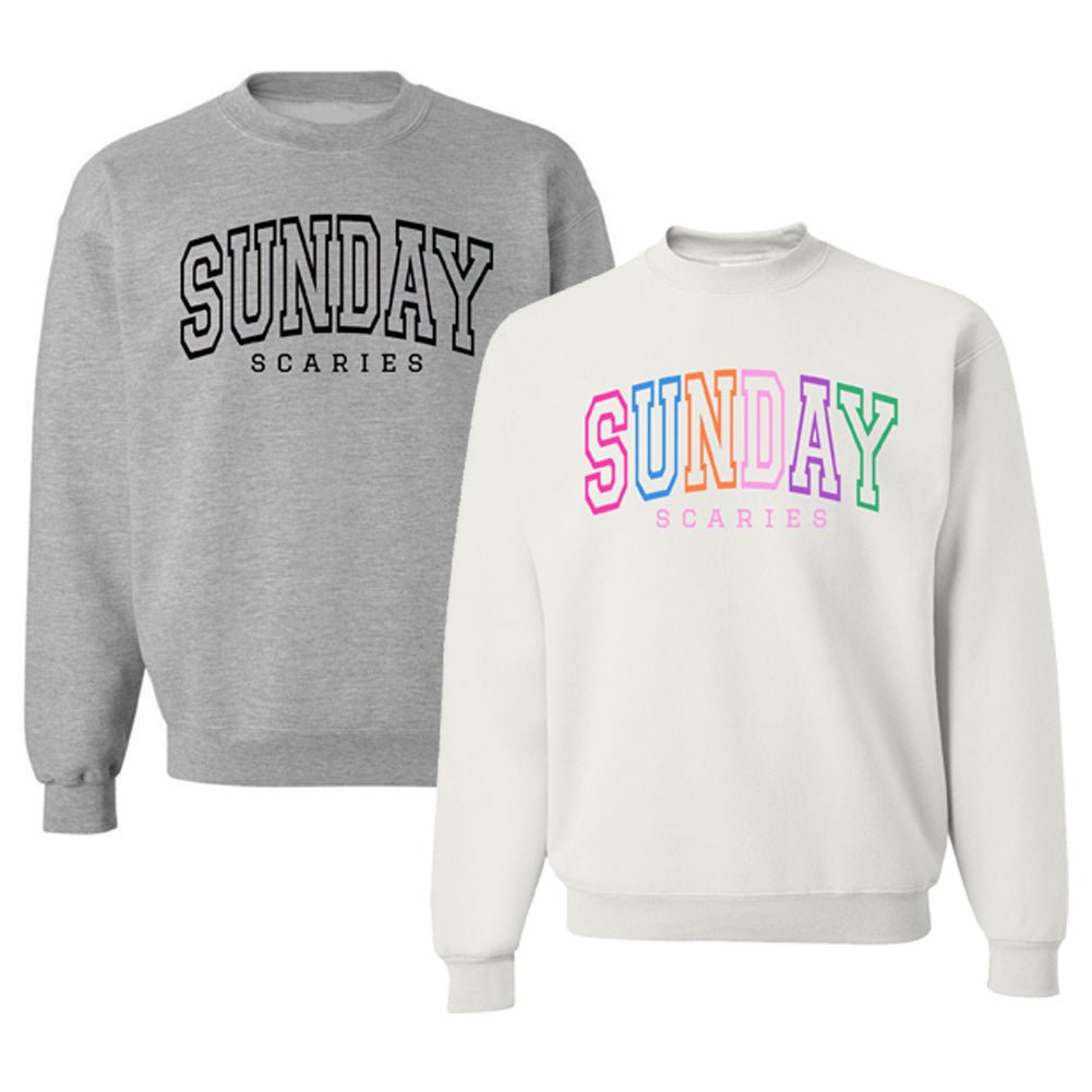 'Sunday Scaries' Crewneck Sweatshirt