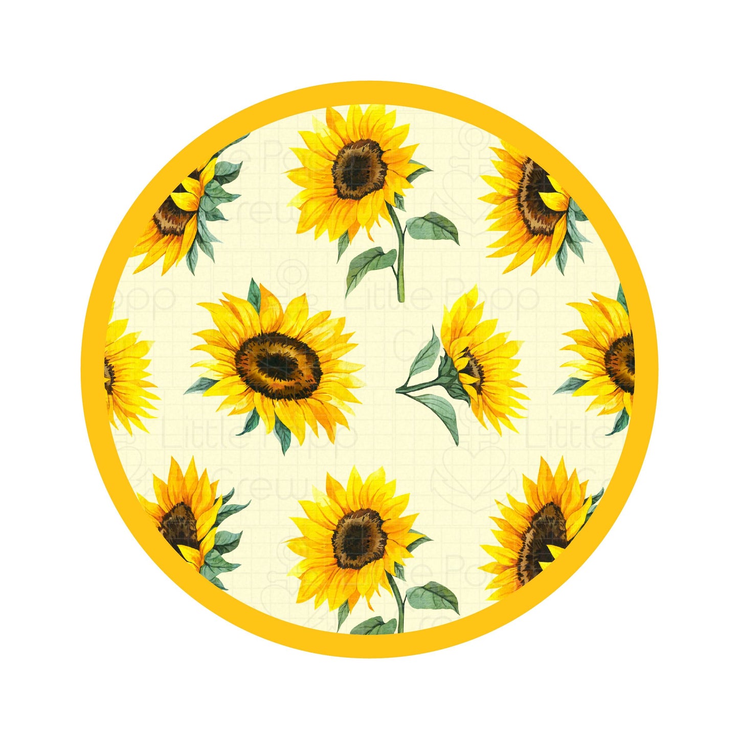 Sunflowers | Bamboo Scrunchie
