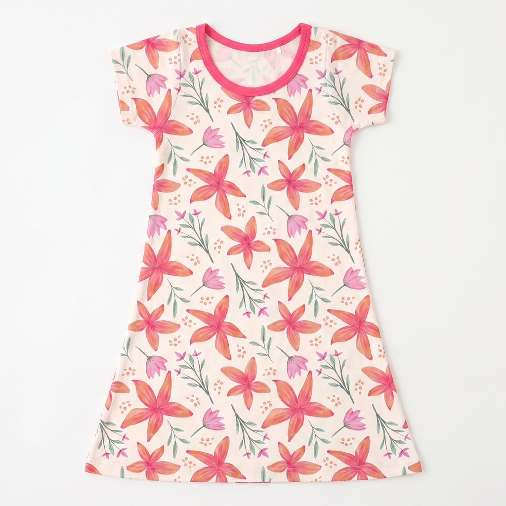 Sunset Leilani A-Line Dress