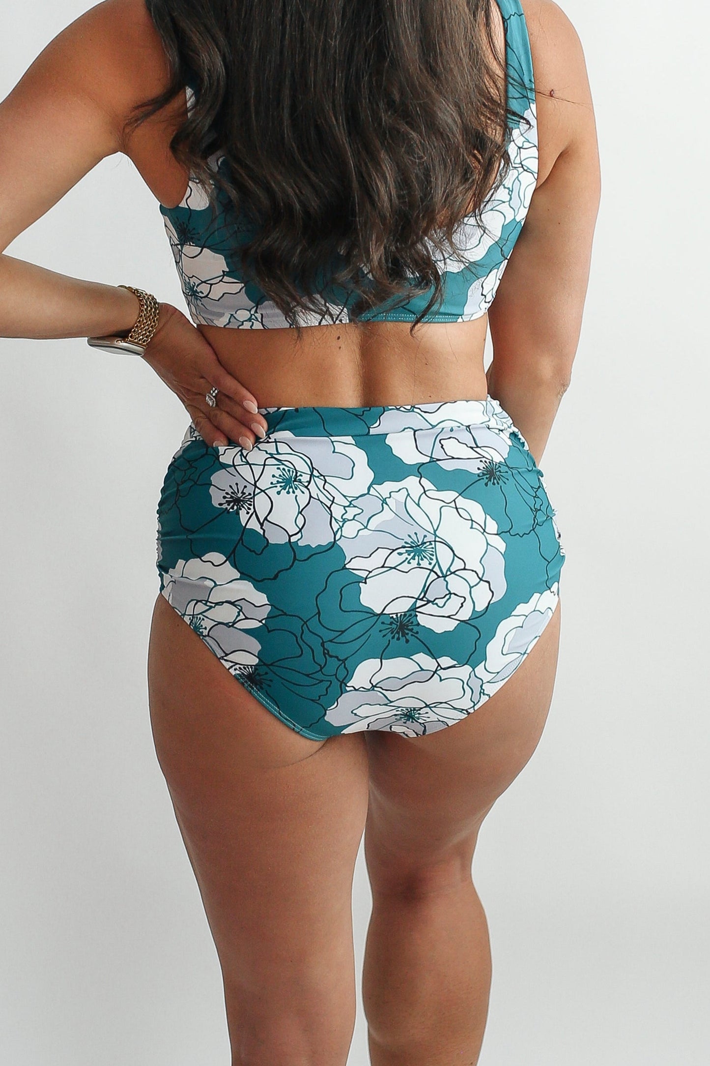 Full Coverage High Waist Bikini Bottoms