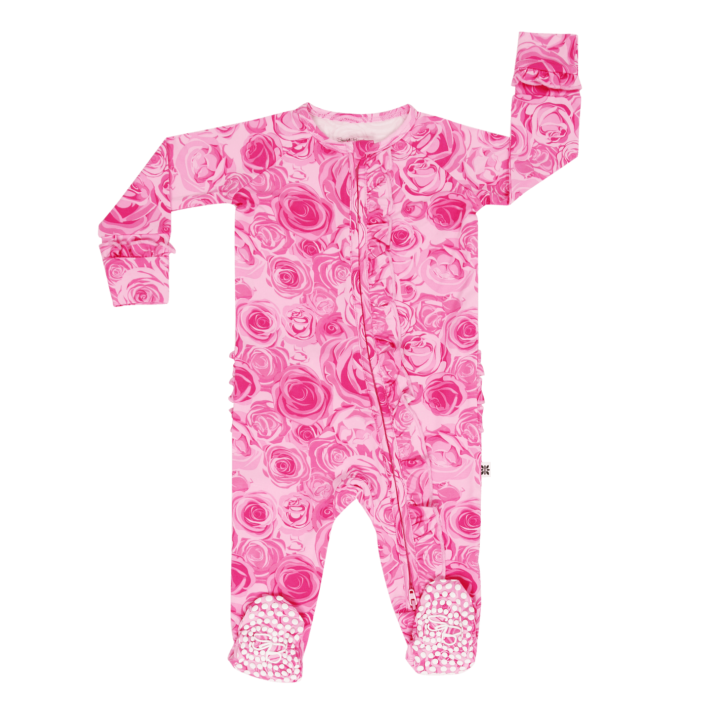 This Must Be Love Ruffle Footie