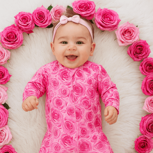 This Must Be Love Zipper Footie