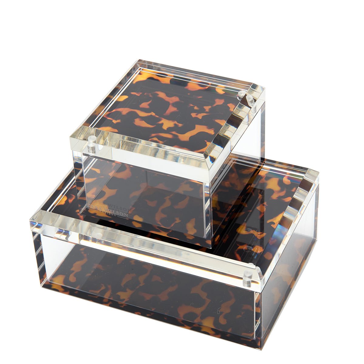 Tortoise Acrylic 5" x 7" Photo Box