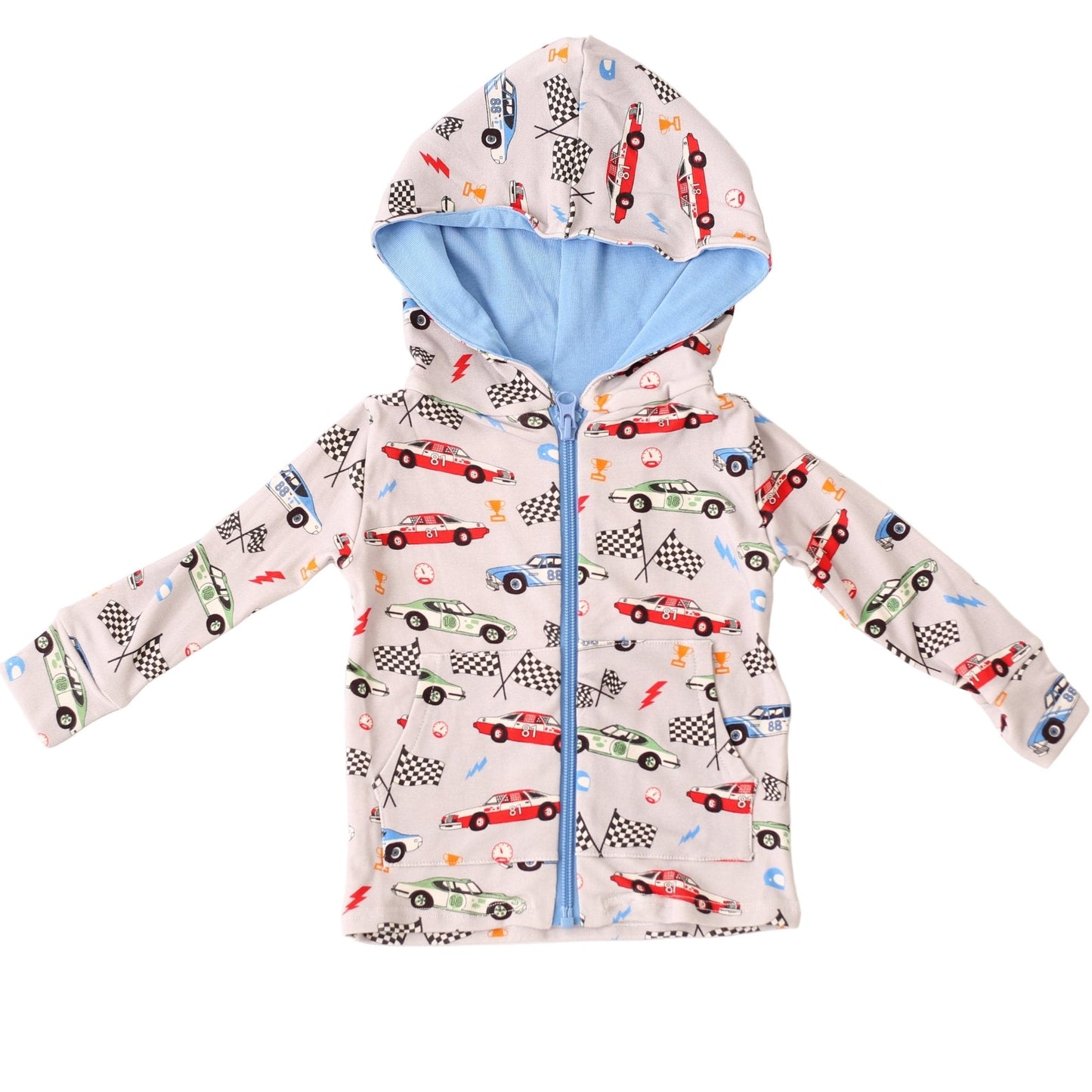 Turbo Tots Zipper Hoodie